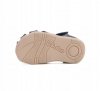 Sandałki skórzane D.D.STEP G075-61516AM ROYAL BLUE na rzepy